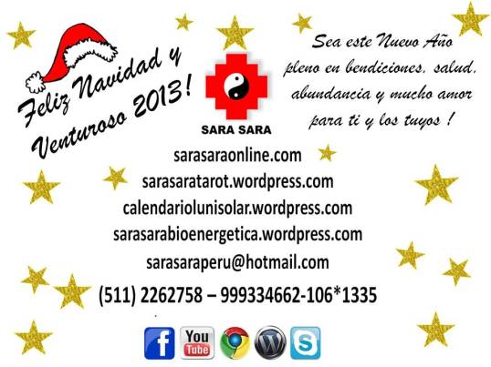 feliz navidad consultorio Sara Sara Peru